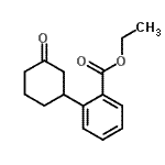 CAS 登录号：284022-85-1， 乙基2-(3-氧代环己基)苯甲酸酯