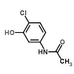CAS 登录号：28443-52-9， N-(4-氯-3-羟基苯基)乙酰胺