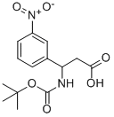 CAS#: 284492-22-4, 3-N-Boc-3-(3-Nitrophenyl)Propionic Acid