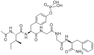 CAS#: 284660-72-6, N-Acetyl-L-isoleucyl-O-phosphono-L-tyrosylglycyl-L-alph-glutamyl-L-Phenylalaninamide