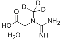 CAS 登录号：284664-83-1， 肌氨酸-D3 水合物