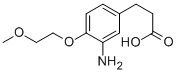 CAS#: 284665-32-3, 3-[3-Amino-4-(2-Methoxyethoxy)Phenyl]Propanoic Acid