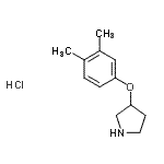 CAS#: 28491-05-6, 3-(3,4-Dimethylphenoxy)Pyrrolidine Hydrochloride