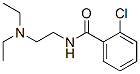 CAS 登录号：2852-24-6， 2-氯-N-(2-二乙基氨基乙基)苯甲酰胺