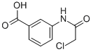 CAS 登录号：28547-08-2， 3-(2-氯-乙酰氨基)-苯甲酸
