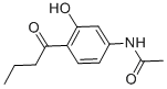 CAS 登录号：28583-62-2， N-[3-羟基-4-(1-氧代丁基)苯基]-乙酰胺