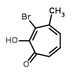CAS#: 285992-20-3, 3-Bromo-2-Hydroxy-4-Methyl-2,4,6-Cycloheptatrien-1-One