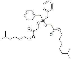 CAS#: 28675-83-4, [(Dibenzylstannylene)bisthio]bisacetic acid bis(6-methylheptyl) ester