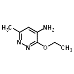 CAS#: 28682-77-1, 3-Ethoxy-6-Methyl-4-Pyridazinamine