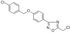CAS#: 286841-02-9, 3-[4-[(4-Chlorobenzyl)Oxy]Phenyl]-5-(Chloromethyl)-1,2,4-Oxadiazole