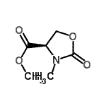 CAS#: 286844-99-3, Methyl (4R)-3-Methyl-2-Oxo-1,3-Oxazolidine-4-Carboxylate