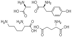 CAS 登录号：28704-27-0， 合成肽共聚物 I