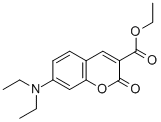 CAS 登录号：28705-46-6， 7-(二乙基氨基)香豆素-3-羧酸乙酯