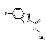 CAS#: 287109-71-1, Ethyl 6-Fluoro-1,3-Benzothiazole-2-Carboxylate