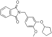 CAS#: 287196-92-3, 2-[3-(Cyclopentyloxy)-4-Methoxybenzyl]-1H-Isoindole-1,3(2H)-Dione