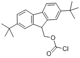 CAS 登录号：287381-46-8， 2,7-二-叔丁基-9-芴基甲基氯甲酸酯