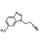 CAS#: 28739-46-0, 3-(6-Methyl-1H-Benzimidazol-1-Yl)Propanenitrile
