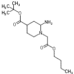 CAS#: 287399-61-5, 2-Methyl-2-Propanyl 2-Amino-1-(2-Butoxy-2-Oxoethyl)-4-Piperidinecarboxylate