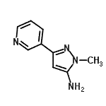 CAS#: 287494-25-1, 1-Methyl-3-(3-Pyridinyl)-1H-Pyrazol-5-Amine