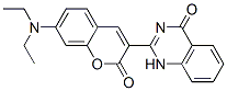 CAS 登录号：28754-28-1， 2-[7-(二乙基氨基)-2-氧代-2H-1-苯并吡喃-3-基]喹唑啉-4(1H)-酮