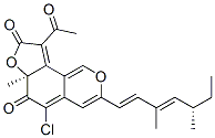 CAS#: 28763-04-4, (S)-9-Acetyl-5-Chloro-3-[(S,2E,4E)-3,5-Dimethyl-1,3-Heptadienyl]-6alpha-Methyl-6H-Furo[2,3-h][2]Benzopyran-6,8(6aH)-Dione