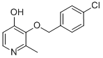 CAS 登录号：287928-09-0， 3-[(4-氯苄基)氧基]-2-甲基吡啶-4-醇