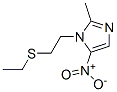 CAS#: 28795-33-7, 1-[2-(Ethylthio)Ethyl]-2-Methyl-5-Nitro-1H-Imidazole