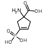 CAS 登录号：288303-86-6， 1-氨基-3-膦酰-3-环戊烯-1-羧酸