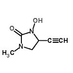 CAS 登录号：288371-93-7， 4-乙炔基-3-羟基-1-甲基-2-咪唑烷酮