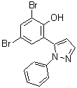 CAS#: 288401-36-5, 2,4-Dibromo-6-(1-Phenyl-1H-Pyrazol-5-Yl)Phenol