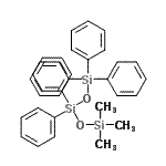 CAS 登录号：28855-11-0， 1,1,1-三甲基-3,3,5,5,5-五苯基三硅氧烷