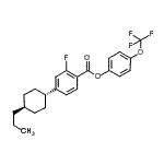 CAS#: 288579-86-2, [4-(Trifluoromethoxy)Phenyl] 2-Fluoro-4-(4-Propylcyclohexyl)Benzoate