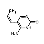 CAS#: 289064-94-4, 6-Amino-5-[(1Z)-1-Propen-1-Yl]-2(1H)-Pyrimidinone