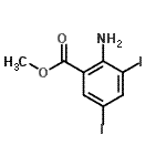 CAS 登录号：289491-96-9， 甲基2-氨基-3,5-二碘苯甲酸酯