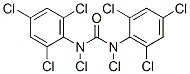 CAS 登录号：2899-02-7， 1,3-二氯-1,3-二(2,4,6-三氯苯基)脲