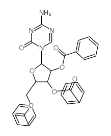 CAS 登录号：28998-36-9， 4-氨基-1-(2,3,5-O-三苯甲酰基-beta-D-呋喃核糖基)-1,3,5-三嗪-2(1H)-酮