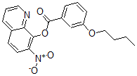 CAS 登录号：29002-45-7， 7-硝基-8-喹啉基 3-丁氧基苯甲酸酯