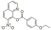 CAS 登录号：29007-26-9， 7-硝基-8-喹啉基 4-乙氧基苯甲酸酯