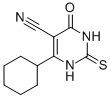 CAS 登录号：290313-19-8， 4-环己基-2-巯基-6-氧代-1,6-二氢嘧啶-5-甲腈