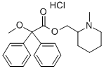 CAS#: 2909-92-4, 2,2-Diphenyl-2-Methoxy-Acetic Acid (1-Methyl-2-Piperidyl)Methyl Ester Hydrochloride