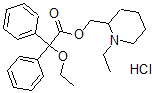 CAS#: 2909-94-6, 2,2-Diphenyl-2-Ethoxy-Acetic Acid (1-Ethyl-2-Piperidyl)Methyl Ester Hydrochloride