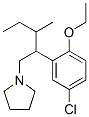 CAS#: 29122-58-5, 1-[2-(5-Chloro-2-Ethoxy-Phenyl)-3-Methyl-Pentyl]Pyrrolidine