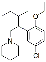 CAS 登录号：29122-60-9， 1-[2-(5-氯-2-乙氧基苯基)-3-甲基戊基]哌啶