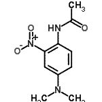 CAS 登录号：29124-72-9， N-[4-(二甲基氨基)-2-硝基苯基]乙酰胺