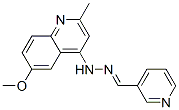 CAS#: 29125-41-5, 6-Methoxy-2-Methyl-N-(Pyridin-3-Ylmethylideneamino)Quinolin-4-Amine