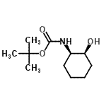 CAS#: 291533-28-3, 2-Methyl-2-Propanyl [(1R,2S)-2-Hydroxycyclohexyl]Carbamate