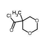 CAS#: 29185-50-0, 5-Methyl-1,3-Dioxane-5-Carbonyl Chloride