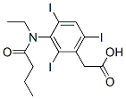 CAS 登录号：29193-38-2， [3-(N-乙基丁酰氨基)-2,4,6-三碘苯基]乙酸