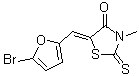 CAS#: 292024-92-1, (5Z)-5-[(5-Bromo-2-Furyl)Methylene]-3-Methyl-2-Thioxo-1,3-Thiazolidin-4-One