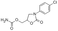 CAS#: 29218-31-3, 3-(P-Chlorophenyl)-2-Oxo-5-Oxazolidinylmethyl Carbamate